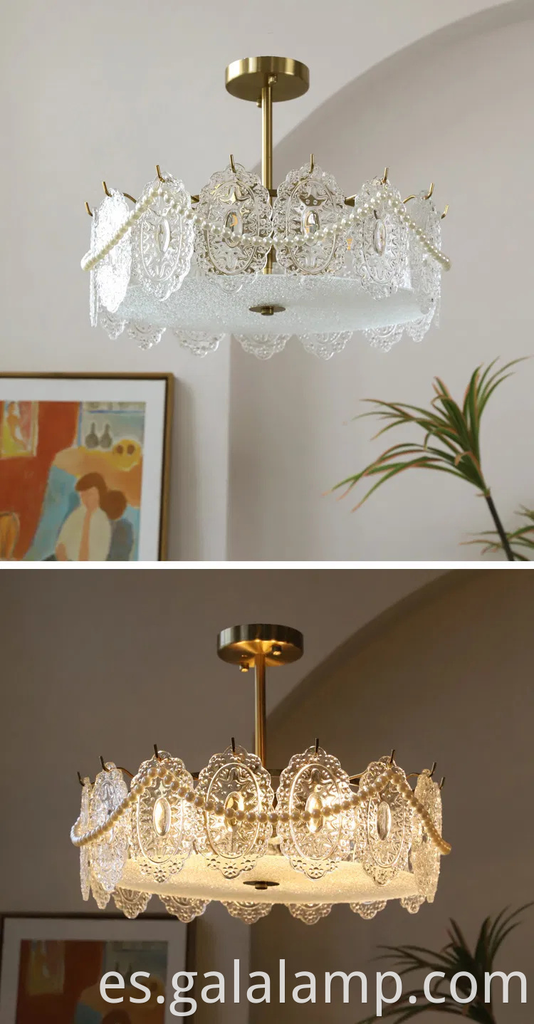 Elegante luz colgante minimalista para salas de estar modernas